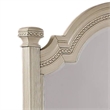 Akia Dresser Mirror-Reeded Posts-49 Inch Antique White Bell Frame