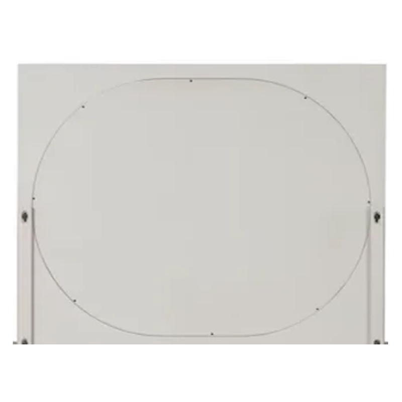 Celly Mirror-Round Beveled Edges-White Oak Solid Rubberwood 36x46