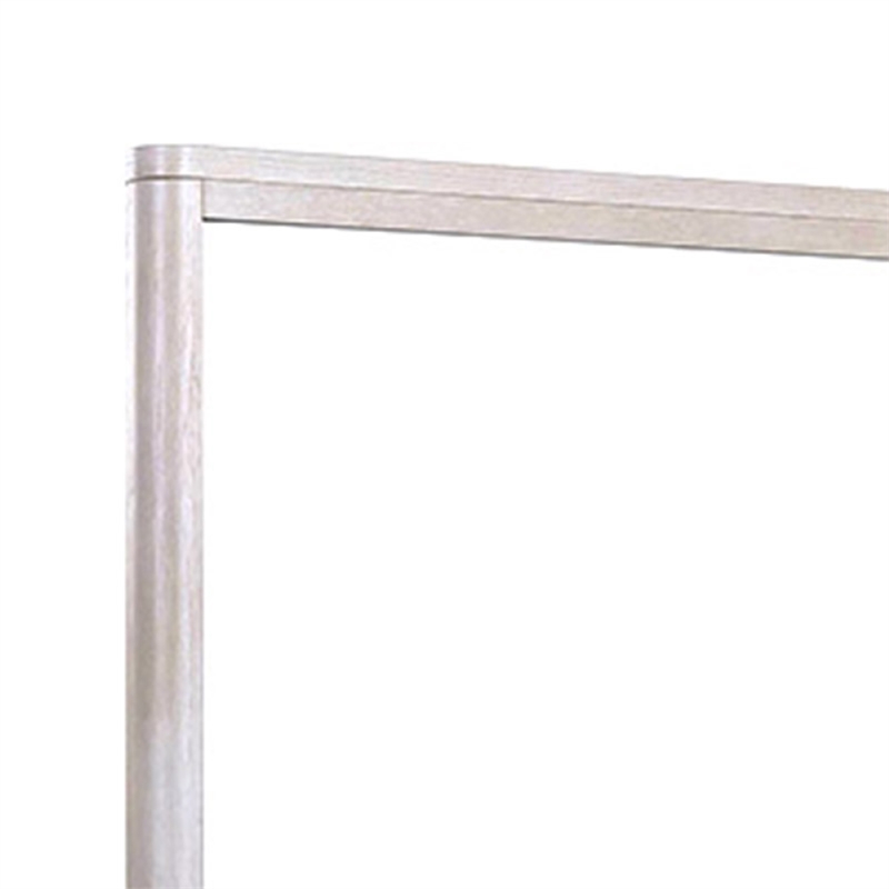 Reham Dresser Mirror-White Wash Brown Solid Wood-Oak Veneer-38x42