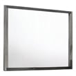 Joho Dresser Mirror-38x50-Dual Tone Gray Wood-Natural Grains