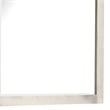 Hyao Dresser Mirror-White Wash Veneer-38 Inch Square Frame