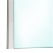 Suni Dresser Mirror-40 Inch-Sleek White Wood-Frameless Design