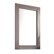 Stav Dresser Mirror with Rectangular Frame-Gray Brazilian Pine Wood