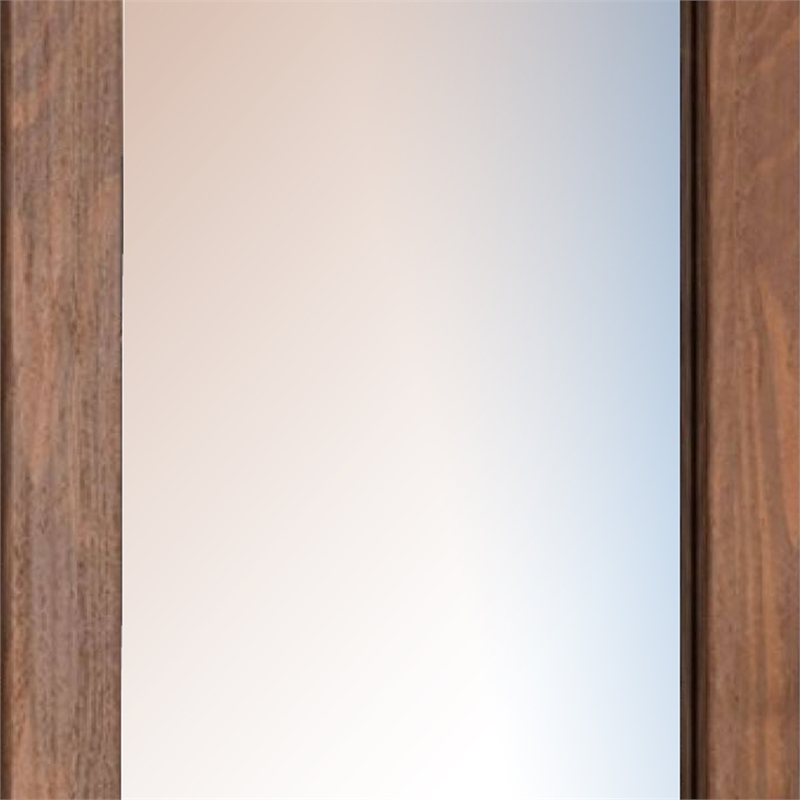 Stav Dresser Mirror-Rectangular Frame-Mahogany Brazilian Pine Wood