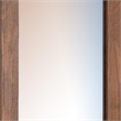 Stav Dresser Mirror-Rectangular Frame-Mahogany Brazilian Pine Wood