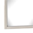 Kexa Dresser Mirror-Bevel Glass-Light Gray Solid Wood Frame-34x44