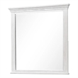 Leyne Dresser Mirror-Bevel Glass-Weathered Gray Solid Wood-40 Inch