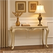 Bertha Sofa Table-Ornate Classic European Champagne Gold Wood 52 Inch