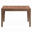 Mea Dining Table-47-94 Inch Expandable Top-Scandinavian Walnut Brown