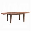 Mea Dining Table-47-94 Inch Expandable Top-Scandinavian Walnut Brown