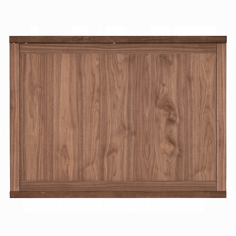 Mea Dining Table-47-94 Inch Expandable Top-Scandinavian Walnut Brown