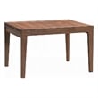 Mea Dining Table-47-94 Inch Expandable Top-Scandinavian Walnut Brown