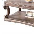 Olane Coffee Table-Weathered Oak Brown Wood-Rustic Farmhouse 52 Inch