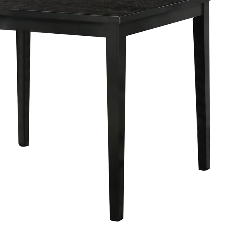 Heni Counter Height Table-48 Inch Rectangular Top-Dark Walnut Brown