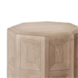 Kizie Accent Side End Table-Tawny Brown Wood-Rectangular 20 Inch
