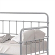 Tes Daybed with Pull Out Trundle-Classic Silver Metal Open Frame