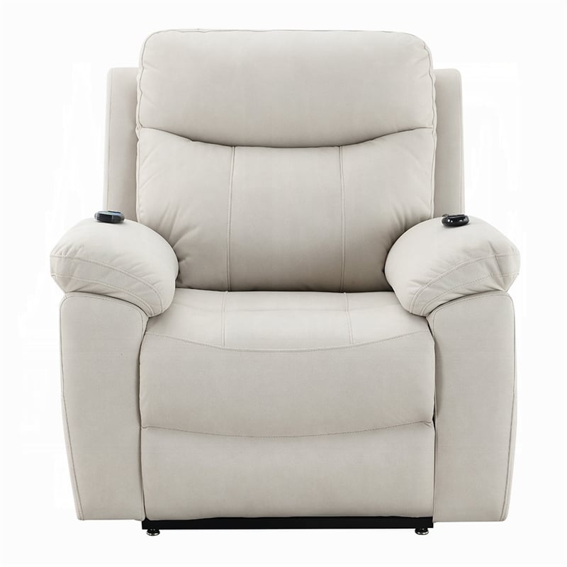 Cheru Power Motion Lift and Recliner Chair with Heated Massage-Ivory