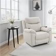 Cheru Power Motion Lift and Recliner Chair with Heated Massage-Ivory