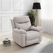 Cheru Power Motion Lift and Recliner Chair with Heated Massage-Gray