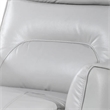 Teren Power Recliner Chair-Rich Taupe Leather Match-Foam