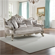 Bertha Sofa- Ornate Carved European Classic Beige Champagne- 85 Inch
