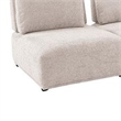 Stavan Modular L Sectional Sofa- Light Brown Boucle- Adjustable Backs