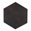 Hano Coffee Table-Black Rubberwood-50 Inch-Modern Geometric Body