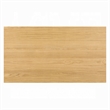 Arnold Coffee Table-Natural Brown Wood Frame-Rectangular 53 Inch