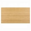 Arnold Coffee Table-Natural Brown Wood Frame-Rectangular 53 Inch