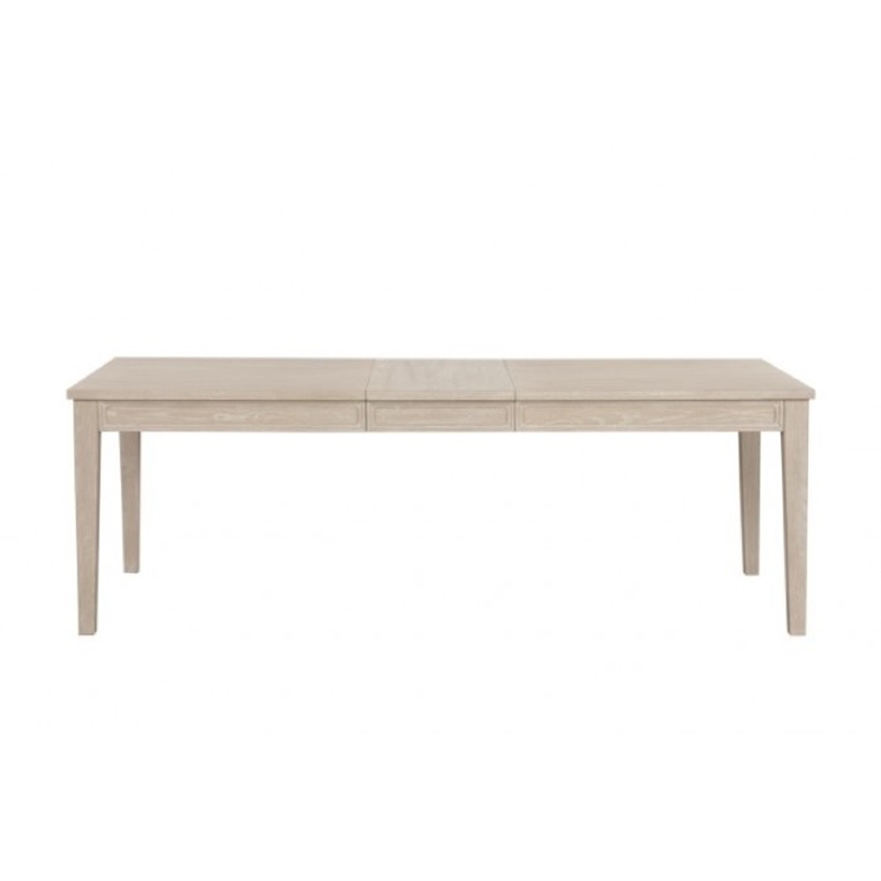 Rozie 72-90 Inch Extendable Dining Table-Farmhouse Light Oak Brown