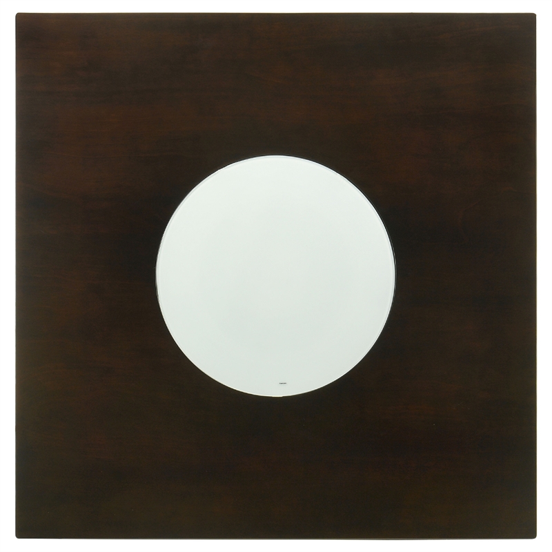 Uric Counter Height Dining Table w Wine Storage-8 Lattice Chairs-Brown