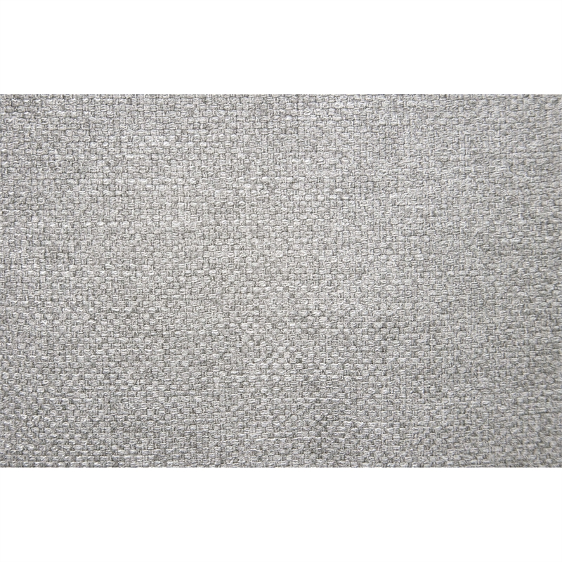 Rena 2pc Sofa and Loveseat Set- 2 Pillows- Light Gray Burlap Fabric