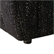 Hery Sofa and Loveseat Set- Black Boucle- Vertical Channel Tufting