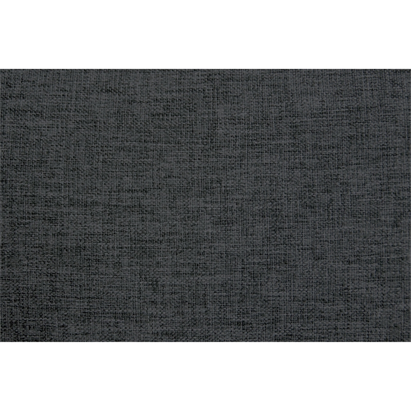 Gero Sectional Sofa Pull Out Bed- Reversible Storage Chaise- Dark Gray