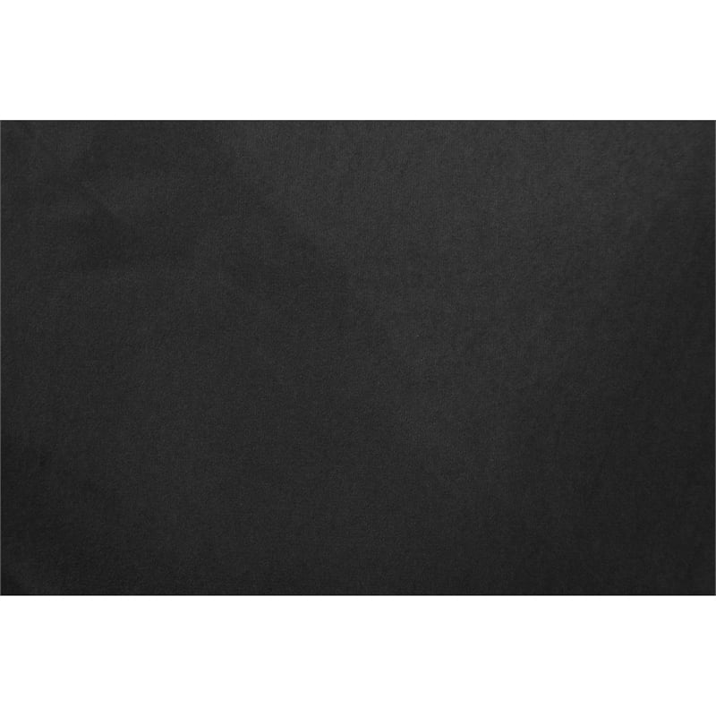 Ero Convertible Sectional Sofa- Storage Chaise- 2 Pillows Black Velvet