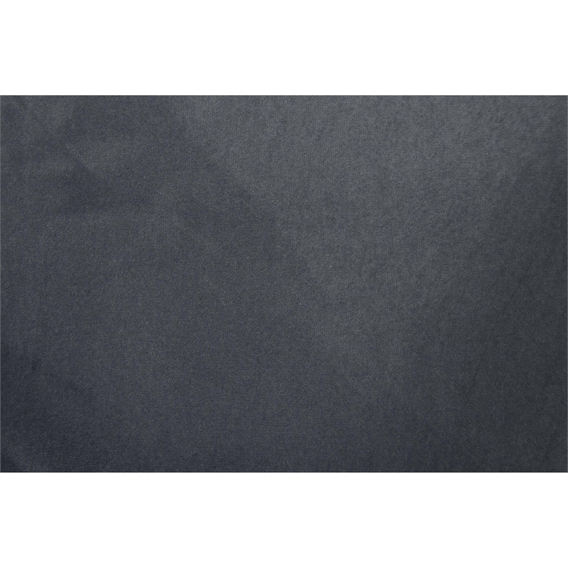 Ero Convertible Sectional Sofa- Storage Chaise- 2 Pillows- Gray Velvet