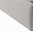 Shar Modular Ottoman- Pillow Top Cushion- Plush Ivory Linen Fabric