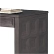 Kizie Writing Desk- 4 Drawers- Black Rubberwood- Rectangular 60 Inch