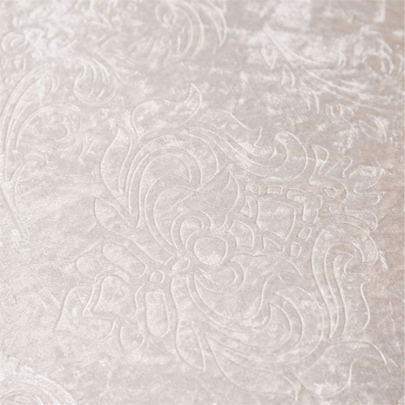 Paulo 71 Inch Loveseat-Carved Details-Silver Solid Wood