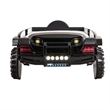 Randy SUV Twin Bed with Lights- Sound Effects- Black Faux Leather