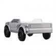 Tonie Truck Twin Bed- Interactive Lights and Sound Effects- Gray ABS