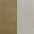 Heon Queen Bed- Block Panel Headboard- Ivory Upholstery- Pine Wood