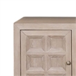 Kizie TV Stand Console- Storage Cabinets- Tawny Brown Wood- 72 Inch