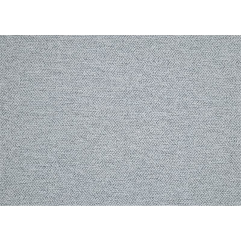 Pery Accent Chair w Reversible Cushions- Modern Light Gray Polyester