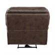 Tony 45 Inch Power Recliner Chair- Brown Microfiber- Solid Wood- USB Port