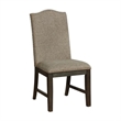 Kely 6pc Dining Table- Chair and Bench Set- Extendable Top- Brown Gray