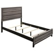 Mela 4pc Full Size Bedroom Set- Dresser- Nightstand- Mirror- Oak Gray