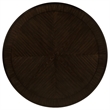 Tipa 5pc Dining Table Set- Dark Brown Round Wood Top- Storage Base