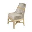 Avira Dining Chair- Handcrafted Mango Wood- Cotton Rope Weaving- Beige Cushion