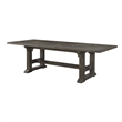 Koa 84-102 Inch Dining Table-Extendable 8 Seater Rectangular-Brown Wood